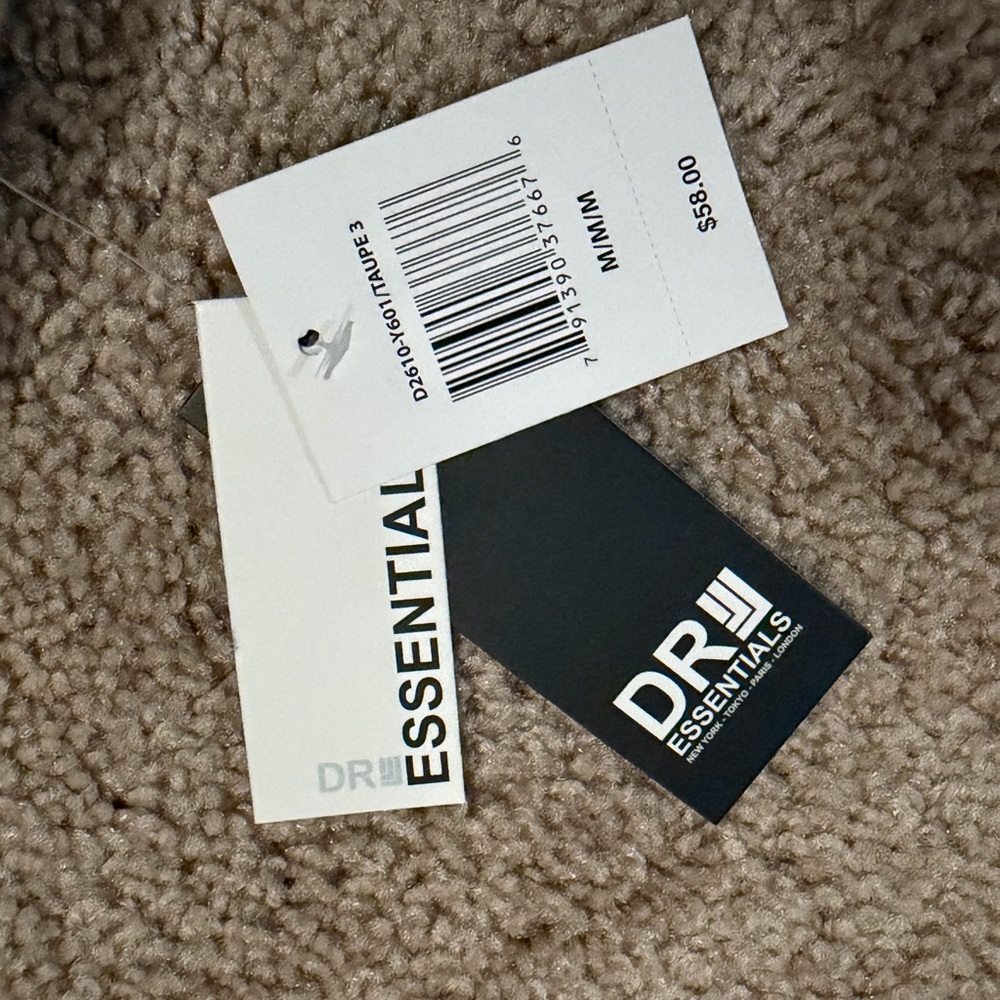 Essentials Men's Khaki Cargo Pants - Picture 4 of 5